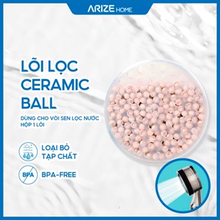 Lõi Lọc Hạt Kháng Khuẩn Ceramic Ball ARIZE Dùng Cho Vòi Sen Doctor Shower