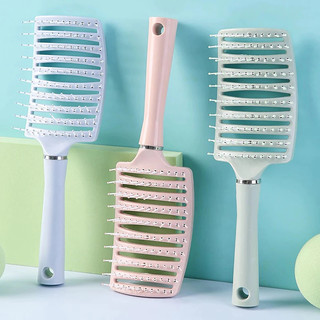 Lược Chải Tóc Đệm Khí Mát Xa Da Đầu Tạo Kiểu Tóc Xoăn Dài Đặc Biệt Cho Nữ Tiện Lợi - OTTIE