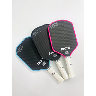 vợt pickleball Rox 3k carbon full hộp kèm túi bóng tập cuốn cán  bảo hành 3 tháng