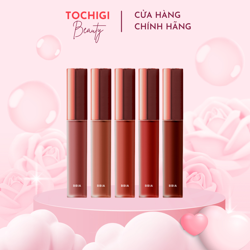 Son Kem Lì, Lên Màu Siêu Chuẩn Bbia Last Velvet Lip Tint 5g