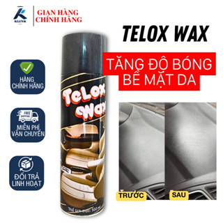 TELOX WAX  Chai xịt phục hồi nhựa mùi hương dịu nhẹ dễ dàng phục hồi độ bóng sản phẩm như mới