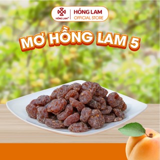 Ô mai (xí muội) mơ Hồng Lam 5, dạng hộp. Loại không hạt vị chua, cay, ngọt dẻo