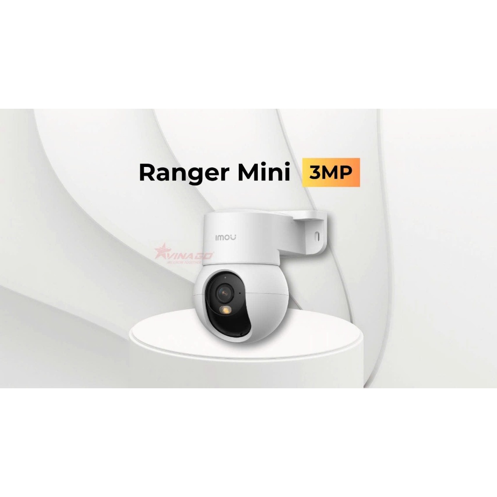 Camera IMOU trong nhà K2MP-3H1WE /  K2MP-5H1WE Ranger Mini tích hợp chân đế gắn tường, quan sát ban đêm thông minh | BigBuy360 - bigbuy360.vn