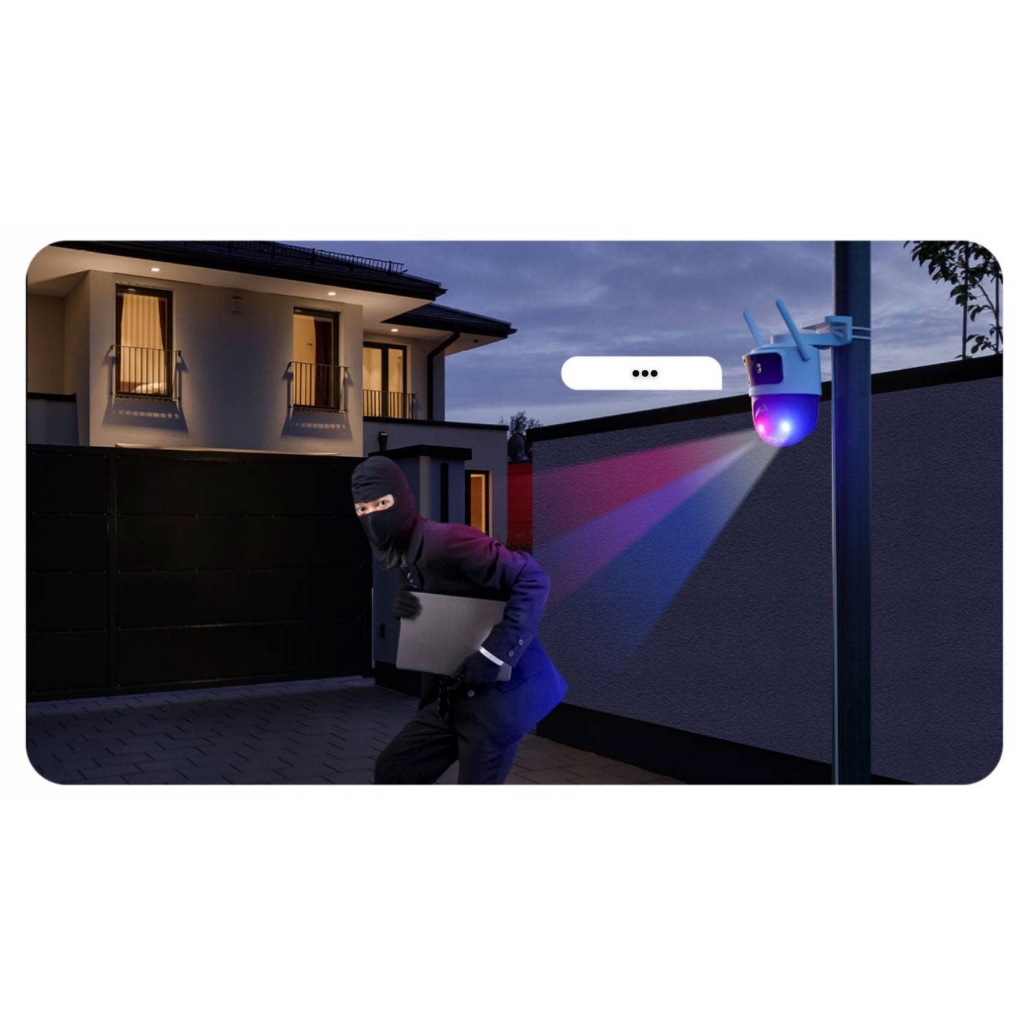 Camera IMOU 3 mắt ngoài trời S7UP-11M0WED Cruiser Triple góc nhìn rộng và theo dõi chi tiết | BigBuy360 - bigbuy360.vn