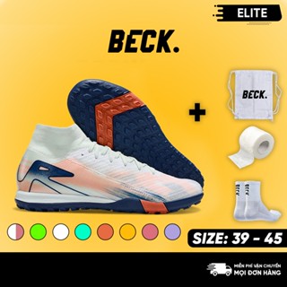 Giày Bóng Đá Superfly 10 Elite Cổ Cao, SOCCER BECK, Đế Đinh TF, Bám Sân, Các Màu Sắc, Sân Cỏ Nhân Tạo