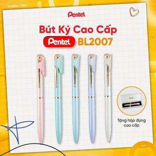 [Tặng Kèm Hộp] Bút Ký Cao Cấp BL2007 Pastel Ngòi 0.7mm Mực Xanh Thiết Kế Dang Nắp Vặn Thanh Lịch