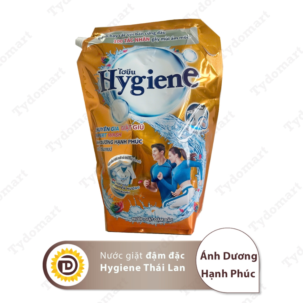 (Túi 3L) Nước Giặt Đậm Đặc Hygiene Thái Lan Túi Lớn 3000ml Làm Sạch | BigBuy360 - bigbuy360.vn