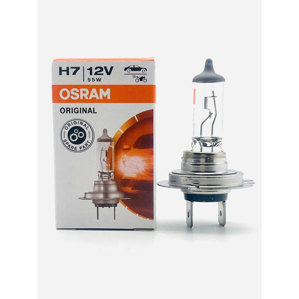 CHÍNH HÃNG - Bóng Đèn Halogen OSRAM Original H7 12V 55W - Made in Germany
