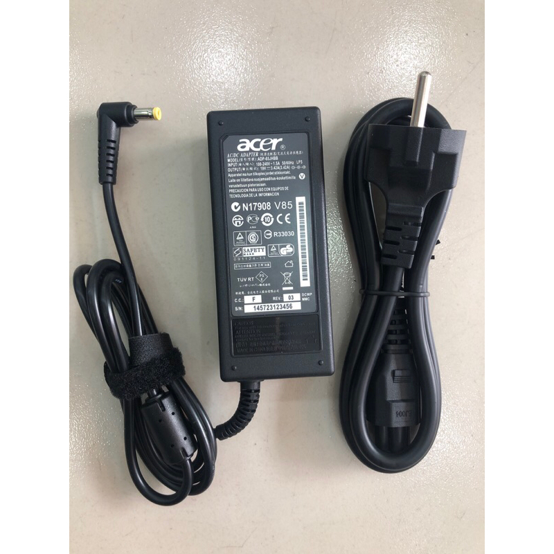 Sạc laptop Acer 19V-3.42A 65W Zin