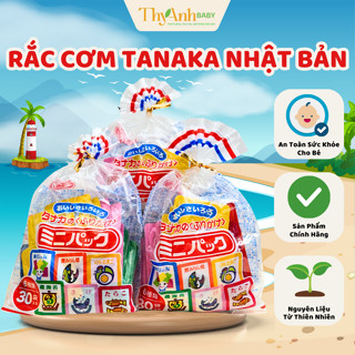 Gia Vị Rắc Cơm TANAKA FOOD 6 VỊ 30 GÓI 60G NHẬT BẢN