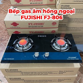 [ XẢ KHO LẦN 2  ] Bếp ga âm hồng ngoại Fujishi FJ806X_ALO_PLUS - Đánh lửa Magneto tự động, Tiết kiệm gas