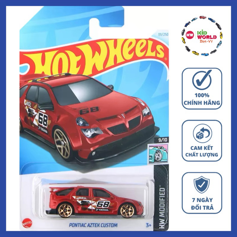 Xe mô hình Hot Wheels basic Pontiac Aztek Custom HTD37.