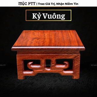 Kỷ Vuông, Đế Bát Hương chất liệu gỗ Hương sang trọng bền đẹp