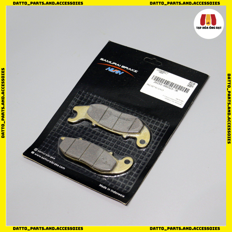 Bố Thắng Nissin Dành Cho Heo Nissin Samurai 2 Piston - Hàng Chính Hãng