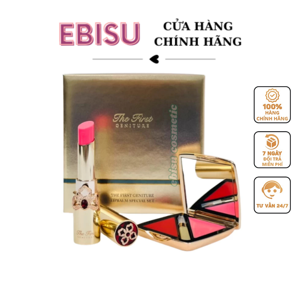 Set son dưỡng Ohui the first màu Pink