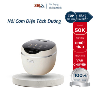  Nồi Cơm Điện Tách Đường SEKA SK1009 1.4L Bảo Vệ Sức Khỏe Nồi Cơm Điện Tử Thông Minh 9 Chức Năng 
