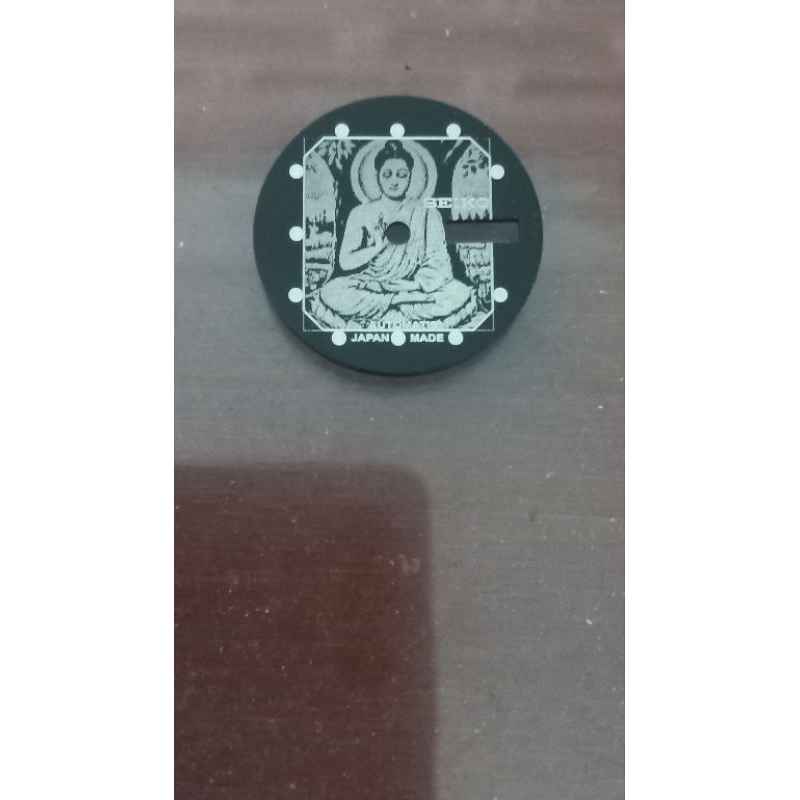 Mặt số đồng hồ nam seiko chặt góc Phật Thích Ca phù hợp máy cơ seiko 6309-6119.Citizen 8200