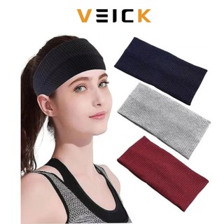 Băng đô thể thao mùa hè màu sắc giúp rửa mặt, ra ngoài chạy bộ thấm mồ hôi phong cách thời trang - VEICK