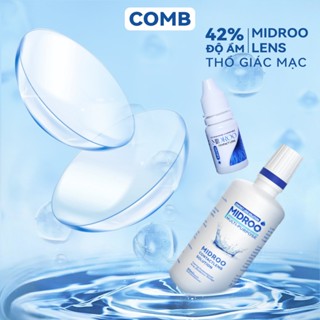 [Mua 1 tặng 3]Midroo kính áp tròng 1-8 Độ 14.0mm 1 Năm Lens+60ml Nước Ngâm Lens+10ml Nước Nhỏ Mắt