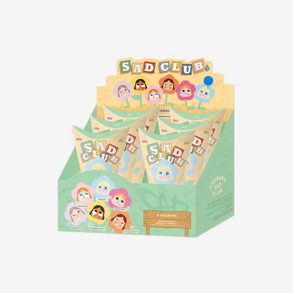 [HÀNG CHÍNH HÃNG] (Sẵn Hà Nội) Blindbox Flower CRYBABY dễ thương