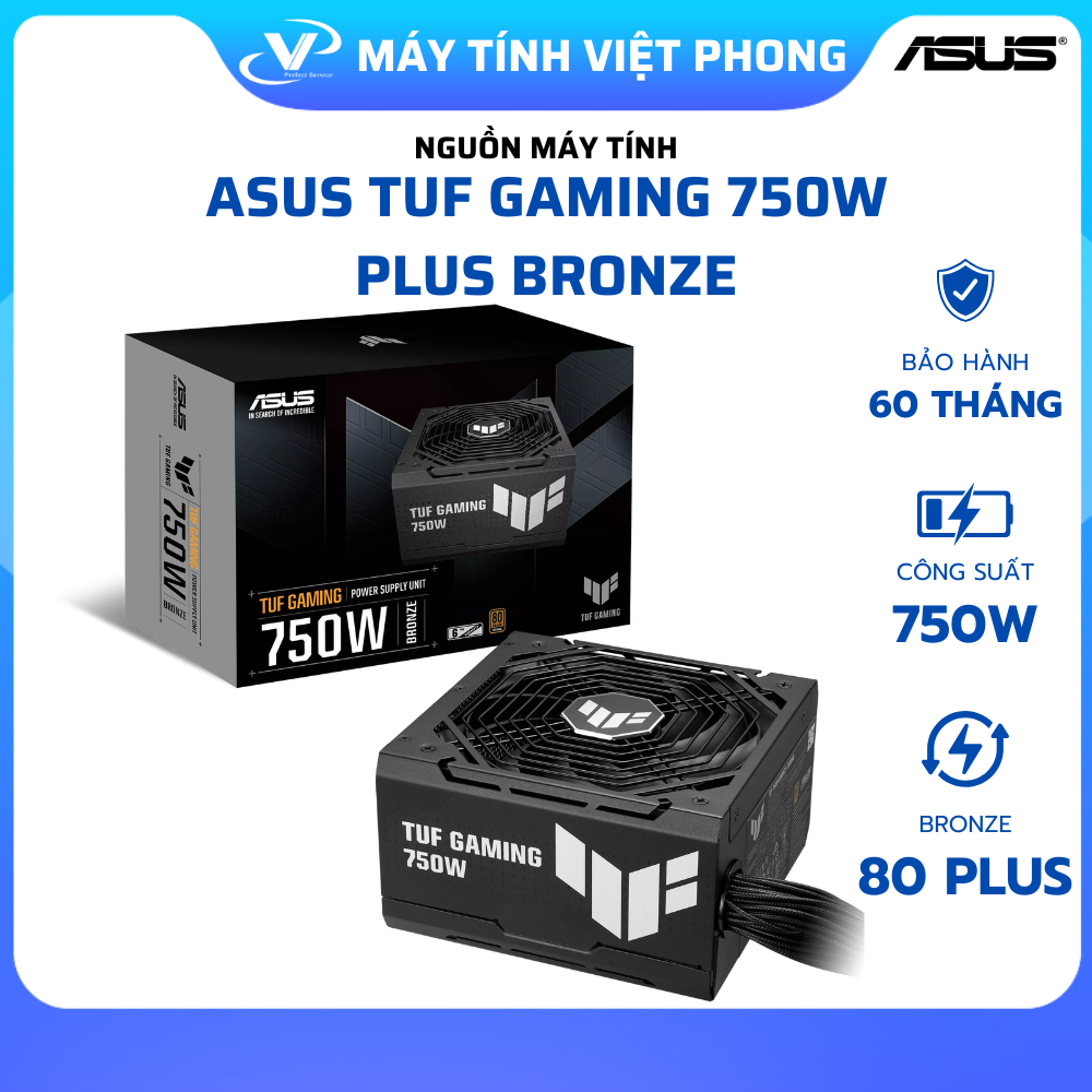 [FULL VAT] NGUỒN MÁY TÍNH  ASUS TUF GAMING 750W - 650W PLUS BRONZE