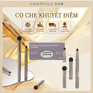 Cọ che khuyết điểm AMORTALS hai đầu tròn chuyên dụng Che Khuyết Điểm Chính Xác Không Tì Vết