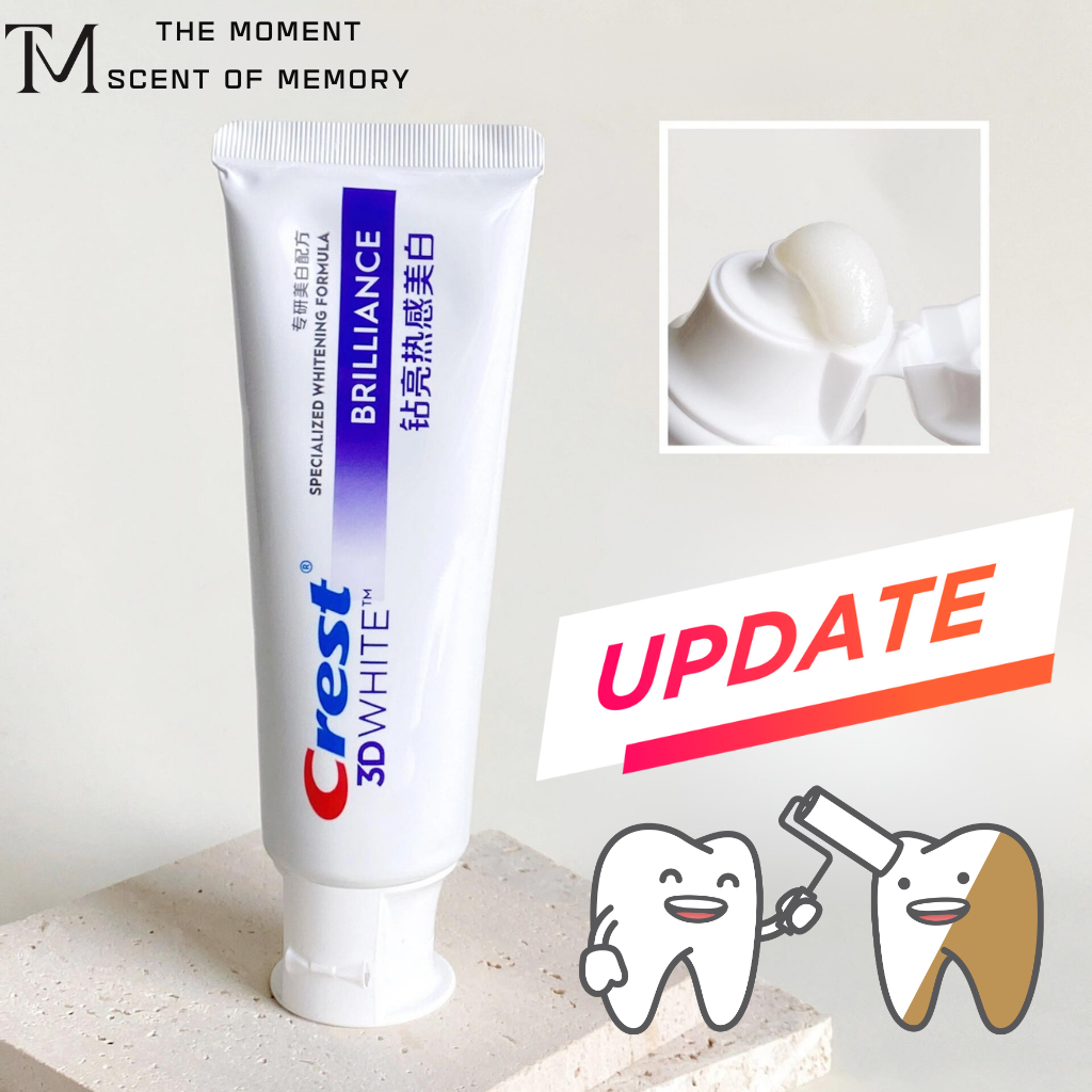 Kem đánh răng trắng răng Crest 3D White bản Trung