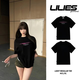 Áo thun trắng nữ oversize, áo thun LIGHT cổ tròn basic hiện đại cá tính, chất cotton dày dặn