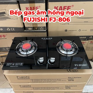 [ XẢ KHO LẦN 2  ] Bếp ga âm hồng ngoại Fujishi FJ806_ALO_PLUS - Đánh lửa Magneto tự động, Tiết kiệm gas