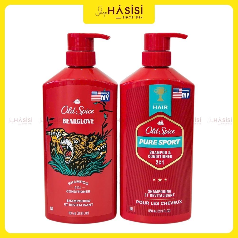 Gội Xả OLD SPICE - 2in1 650ml