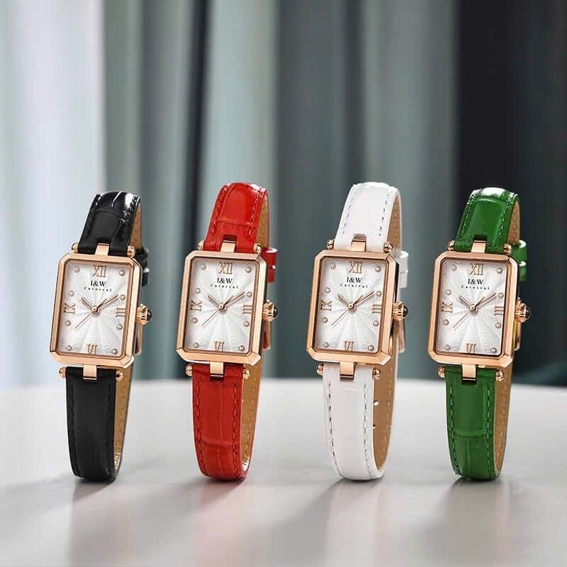 [Chính Hãng 100%] Đồng Hồ Nữ Carnival IW613L (613L) 613 Máy Quartz (Pin) Kính Sapphiare Siz 26mm Dây