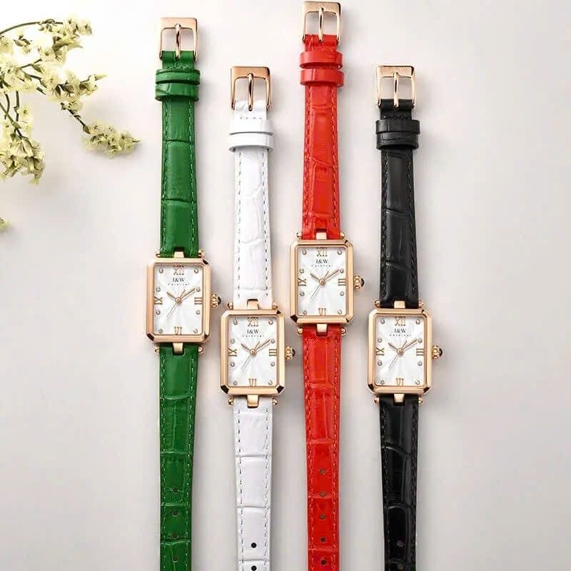 [Chính Hãng 100%] Đồng Hồ Nữ Carnival IW613L (613L) 613 Máy Quartz (Pin) Kính Sapphiare Siz 26 Dây D