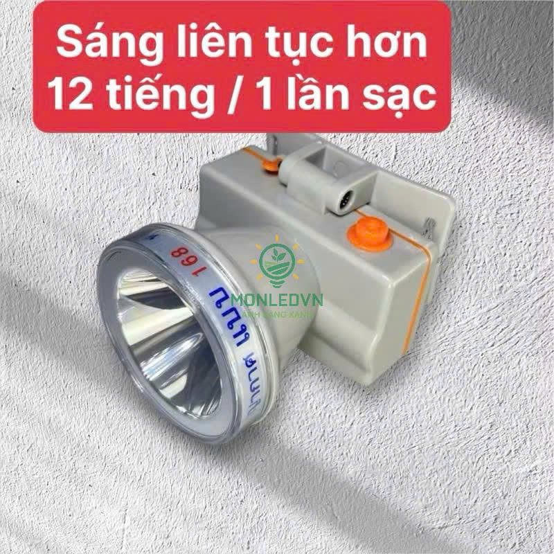  Đèn pin đội đầu thái lan chống nước cao  dùng liên tục 12h đồng hồ 