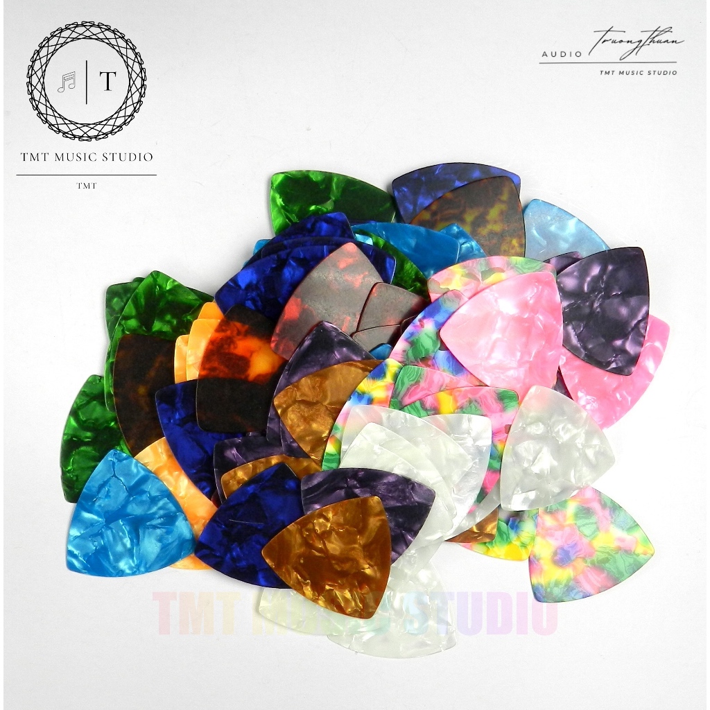 Pick Guitar 0,46mm các loại, Pick Guitar Acoustic, Phím Guitar, Phím Guitar Xà Cừ Các Loại, Pick Gui