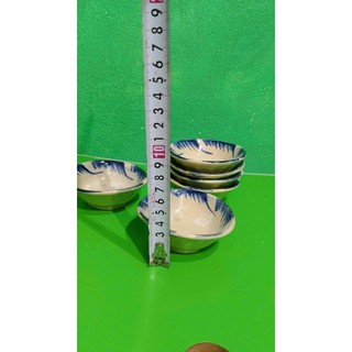 Chén cút nướng 30 cái, chén bèo cạn