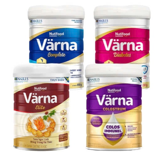  Sữa Nutifood Varna Colostrum 850g cho người lớn ăn uống kém cần tăng đề kháng 