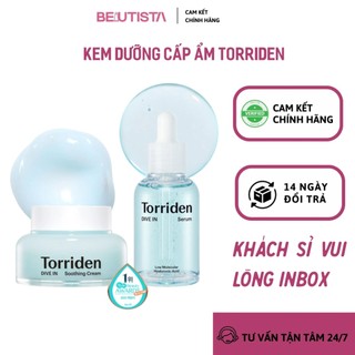  Serum và kem dưỡng Torriden kem cấp ẩm phục hồi da 100 ml tinh chất torriden DIVE IN Beautista 