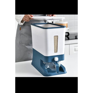 Thùng gạo thông minh 10kg, thùng đựng gạo cao cấp chống ẩm mốc côn trùng Hằng Đồng Nát