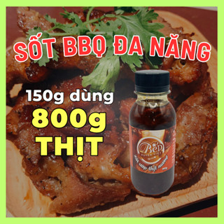 [HỎA TỐC]Sốt Ướp Thịt Nướng BBQ Bếp Xuyên Việt chai 150g, Nước Sốt Ướp Thịt, Hải Sản, Cơm Tấm dùng cho 1kg thịt