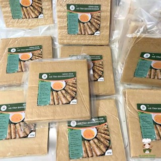 Vỏ Bánh ram Hà Tĩnh Loại 1 xấp 500gr  (Khoảng 90-100 cái), hút chân không, Ngon giòn dùng quấn ram - Ram Bahanhfoods
