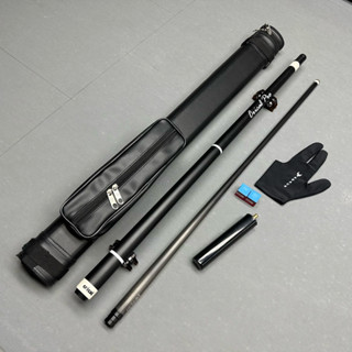  Cơ bida lỗ cao cấp Full carbon Crical Pro  tặng kèm bao da găng tay lơ và nối chuôi  - gậy bi-a Crical 