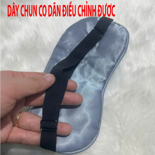 Bịt mắt ngủ vải lụa mềm mịn