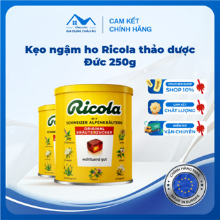 [Mới] Kẹo Ngậm Ho Ricola Original Herb 250g Nội Địa Đức - Kẹo Ngậm Ho Thảo Dược Không Đường