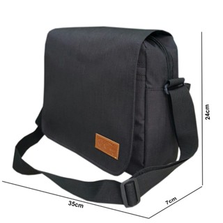 Cặp nam đeo chéo TROY phong cách màu đen