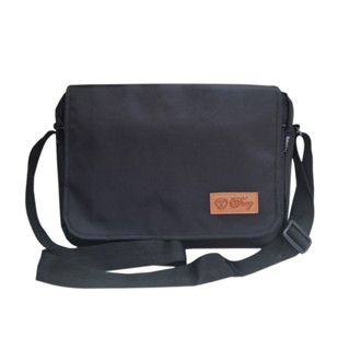 Cặp đeo chéo nam TROY Classic 4 màu lựa chọn, size 35 x 24cm đựng vừa A4, vải bố pvc chống thấm