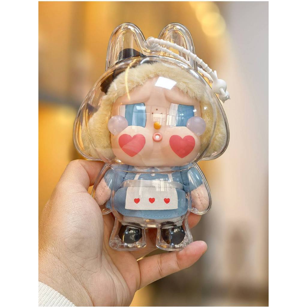 [loại tốt] Ốp nhựa bảo vệ cho móc khóa Crybaby Crying again- Case bảo vệ cho Cry baby Pop Mart Nguyễ