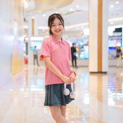 Áo polo trẻ em TA16 bé gái, bé trai chất thun cotton 4 chiều cân nặng từ 15-40kg Loza PH403319