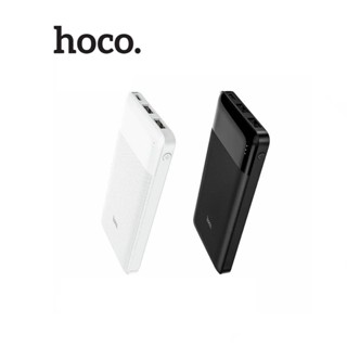 Pin sạc sự phòng Hoco J72/PK-01 dung lượng 10000mAh  sạc 2 cổng USB (không hỗ trợ sạc output cổng Type-C),có đèn LED báo