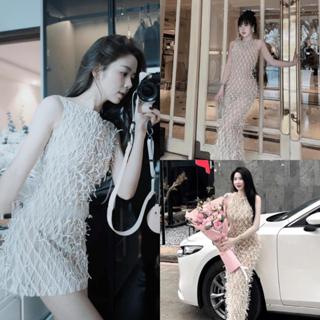 Váy body tua rua co giãn nhẹ nhàng X60