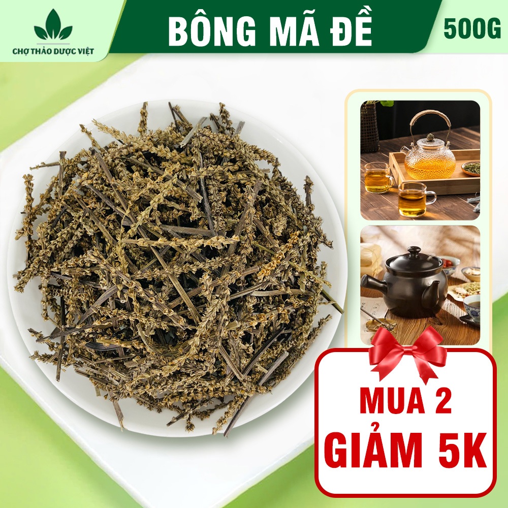 Bông mã đề 500g, cây mã đề lợi tiểu hỗ trợ tán sỏi thận, bí tiểu, giảm ho tiêu đờm, ổn định huyết áp